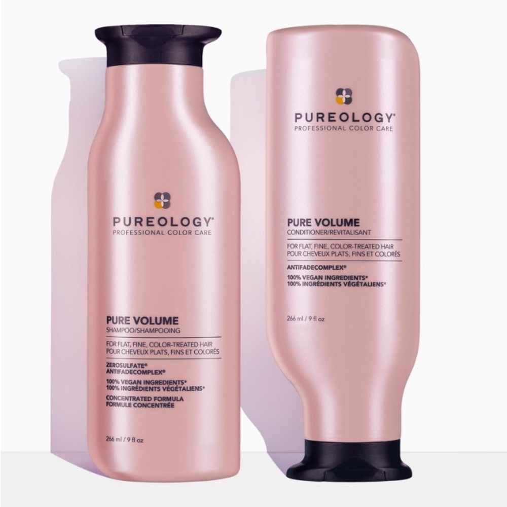 NEW Pureology Pure Volume Shampoo & Conditioner Duo 9 fl. oz.